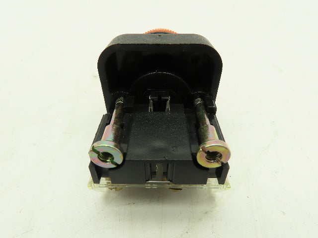 Allen Bradley Pilot Light 220/240V 30mm AMBER Ser N Neon Type LOT OF 2