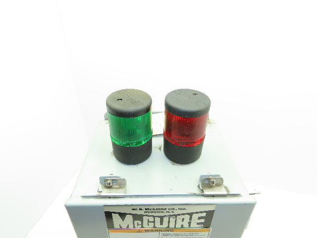 W.B. McGuire 112-393 HTR Loading Dock Vehicle Truck Restraint Control Panel Box