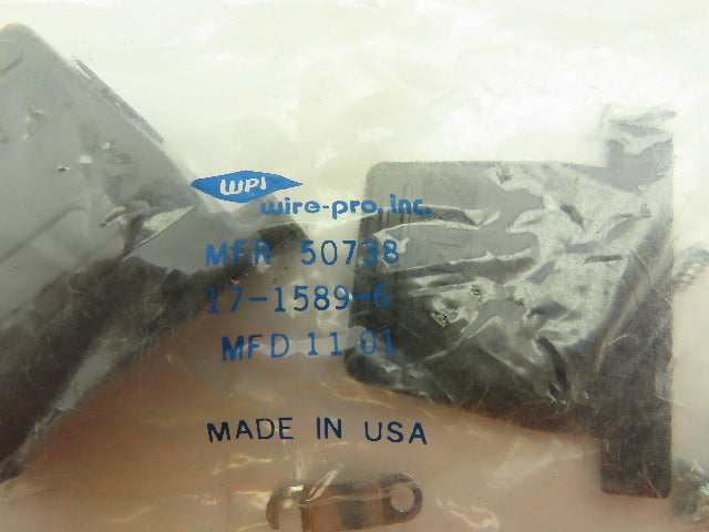 WPI 17-1589-6 D-Sub Hood Connector Assembly Kit LOT OF 6