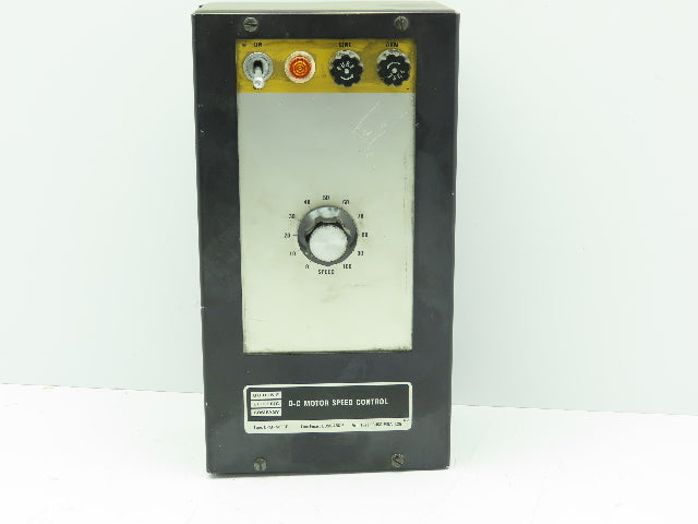 Bodine Electric Company DPM-5030E DC Motor Control