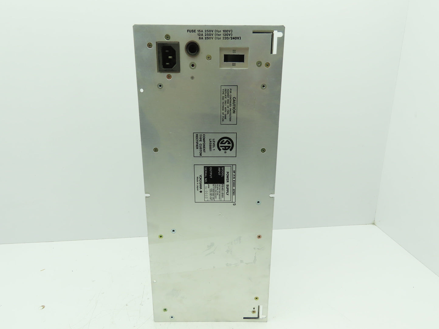 Yokogawa PS401-0101 Power Supply HP 1400-87103
