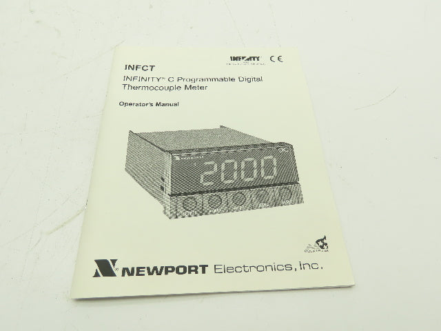 Newport INFCT-001A/E -03 PROGRAMMABLE DIGITAL
THERMOCOUPLE CONTROLLER