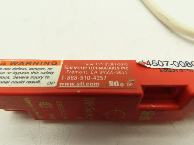 Scientific Technologies 28361-0010 STI MA Series 6 Coded Sensor With Actuator
