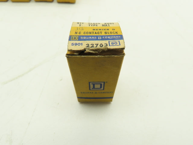 Square D 9001 Type MA1 Contact Block Lot of 10