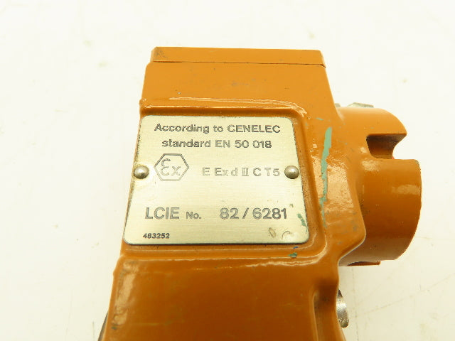 Honeywell Lucifer 82/6281 Explosion Proof Solenoid Coil 24 VDC
