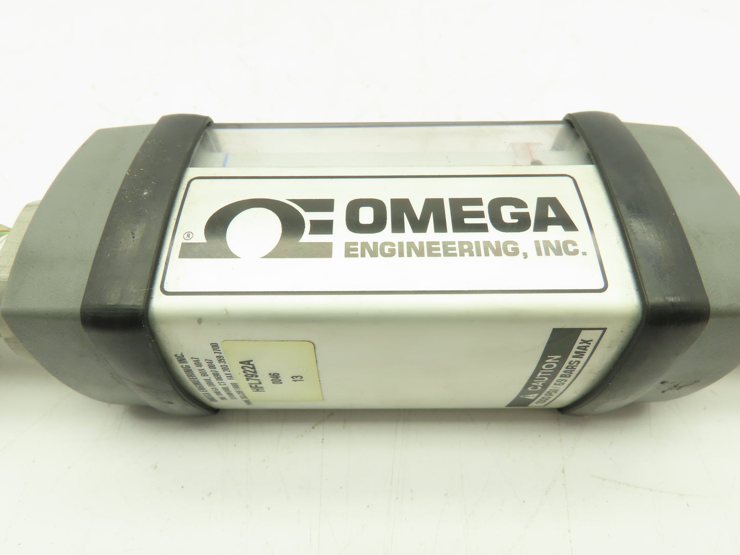 Omega HFL7922A In-line Flowmeter SCFM 70 Deg F 1000 PSI Max HFL