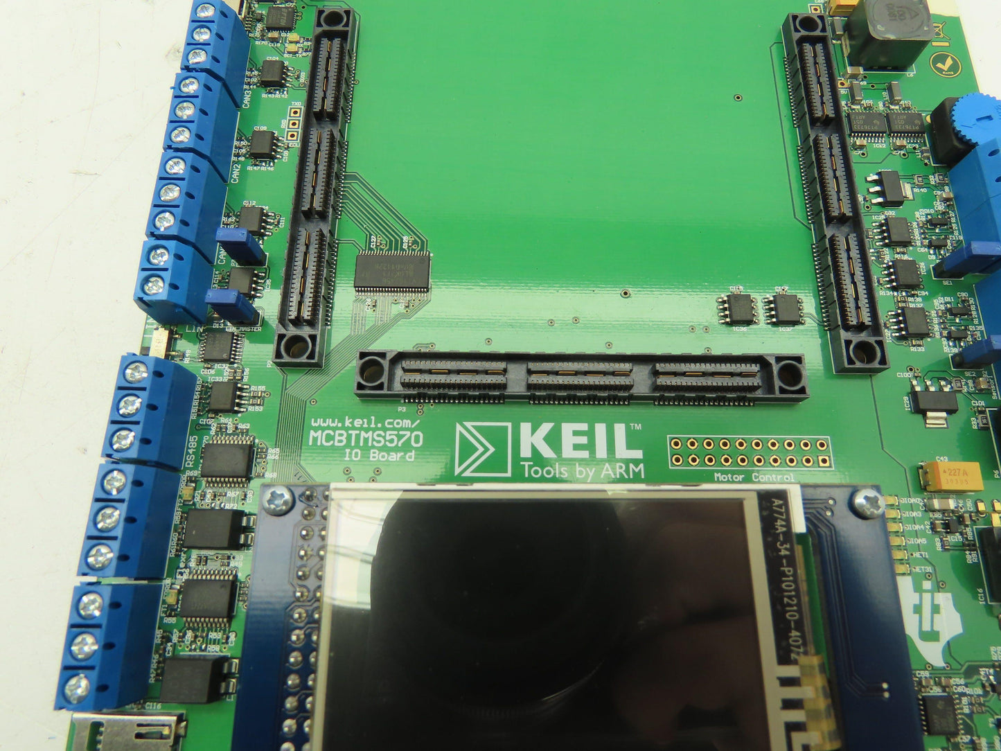 Keil Tools By Arm MCB TM S570 IO Board