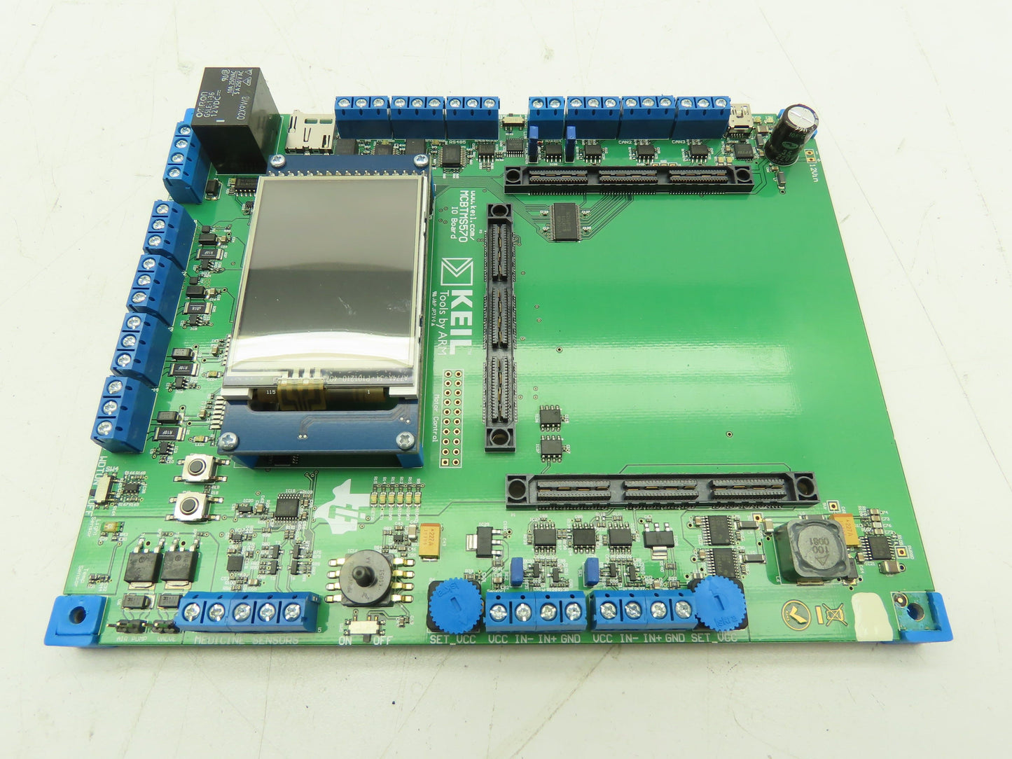 Keil Tools By Arm MCB TM S570 IO Board
