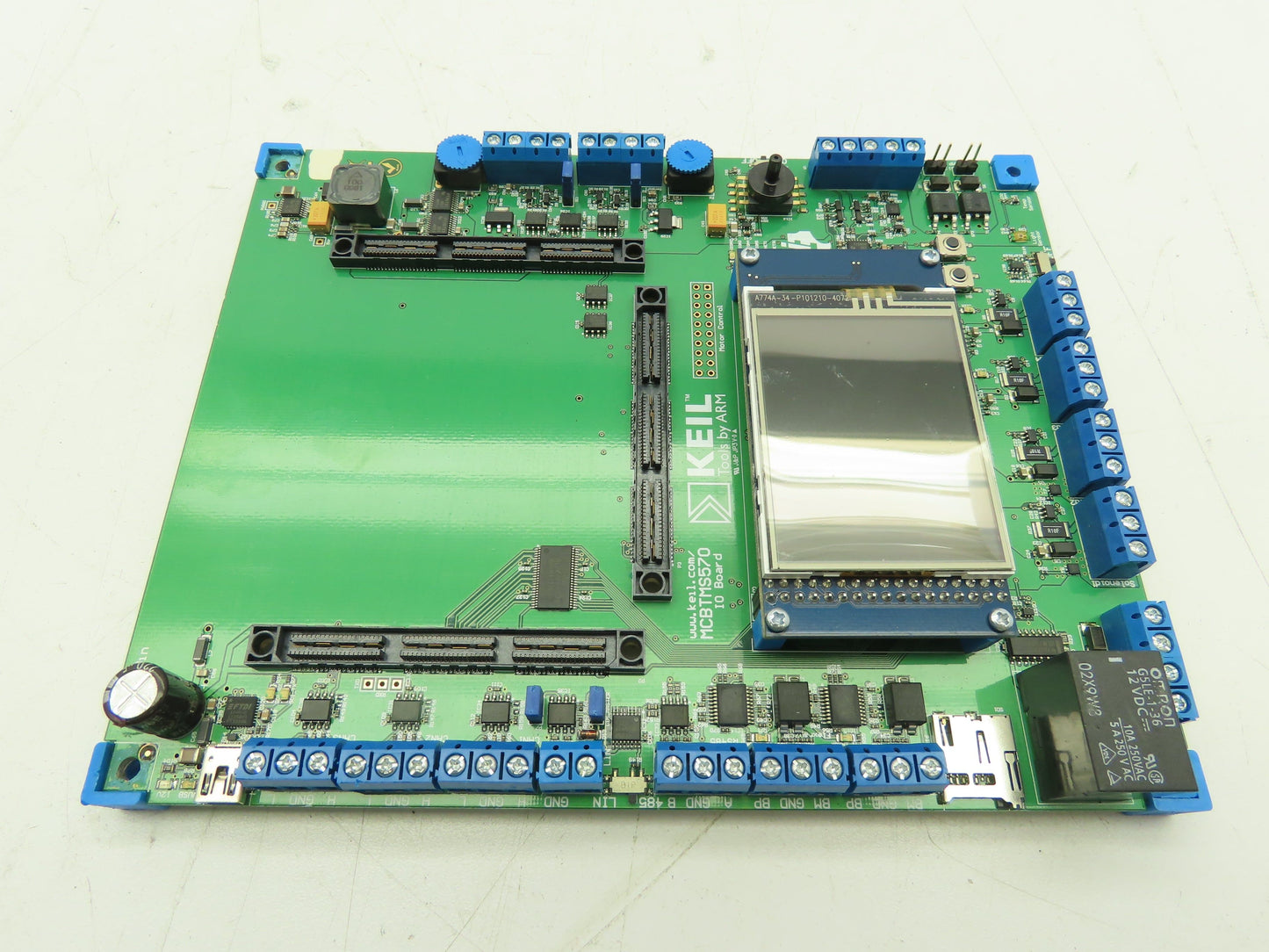 Keil Tools By Arm MCB TM S570 IO Board