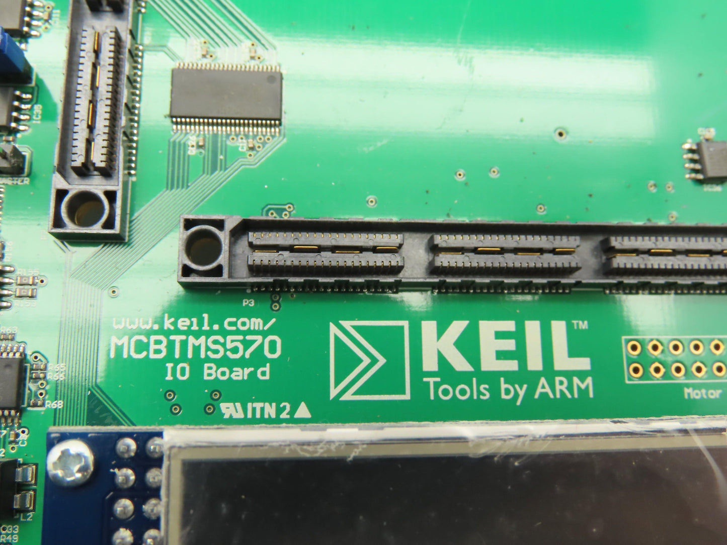 Keil Tools By Arm MCB TM S570 IO Board