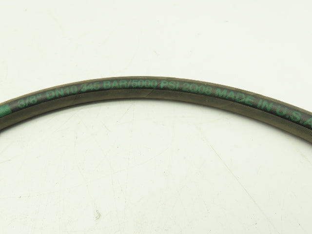 Aeroquip FC735-06 Hydraulic 3/8" Hose Assy 4' Bruiser Male x Female NPSM 1/4"-4