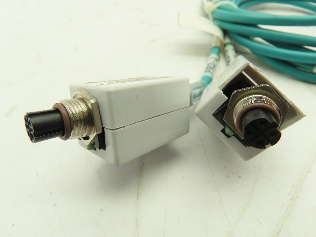 Mencom RJ45PB-4MMP-1M Ethernet Connector Cable RJ45 Etherplug MDE45RJ-4FFR-BM