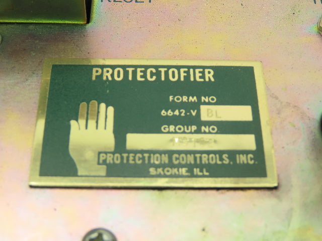 6642-VBL PCI Protectofier 2-Burner Control Combustion Safeguard Monitor Board