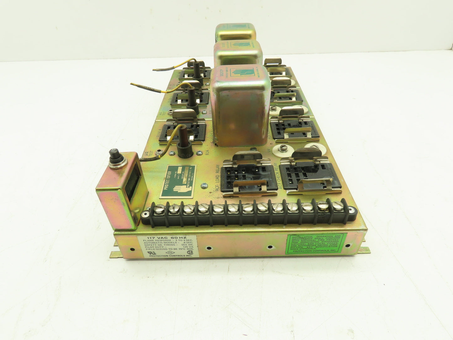 6642-VBL PCI Protectofier 3-Burner Control Combustion Safeguard Monitor Board