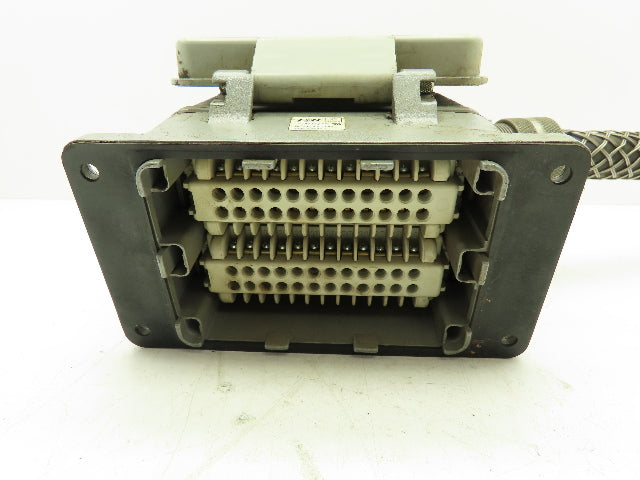 T&B MS 224B Pin & Sleeve Connector Plug 16A 24-Pin Steel Housing Box Side Entry