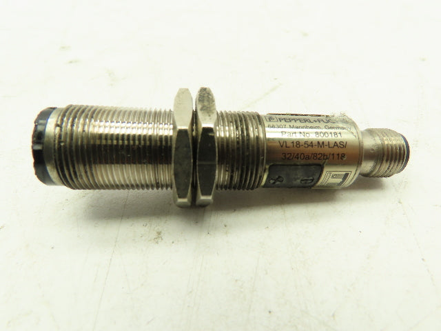 Pepperl+Fuchs VL18-54-M-LAS/32/40A/82B/118 Photoelectric Laser Sensor 10-30VDC