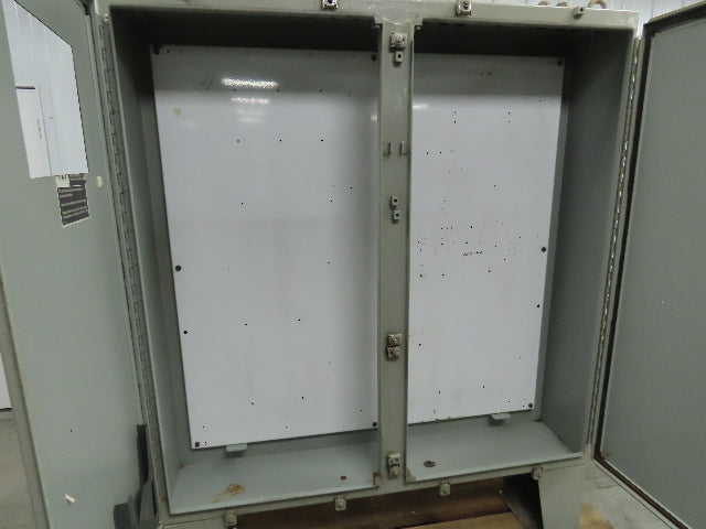 Hoffmann A-62H-60DLP 2-Door Free Standing Electrical Enclosure Box 62"x60"x12"