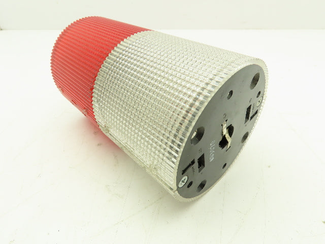 LSL-120R /LSL-120C Litestak Stackable Beacon Light Status Indicator RED/WHITE
