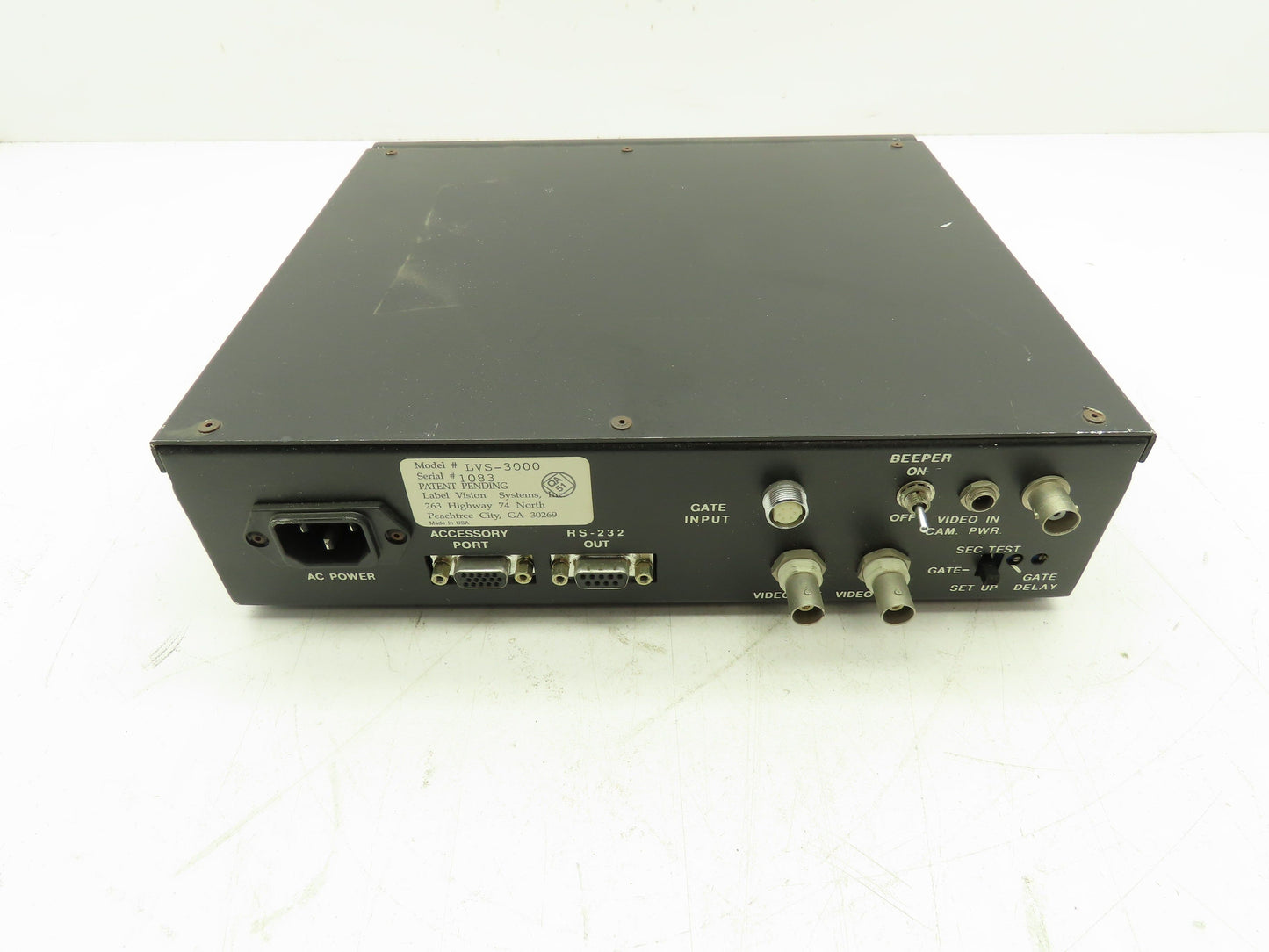 LVS Label Vision Systems LVS3000 Label Reader Meter