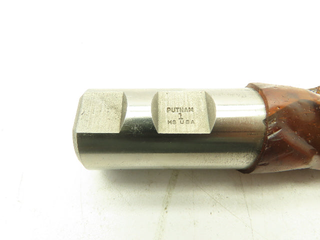 Putnam 1" OD 4-Flute End Mill Drill Bit 6-1/2" OAL USA