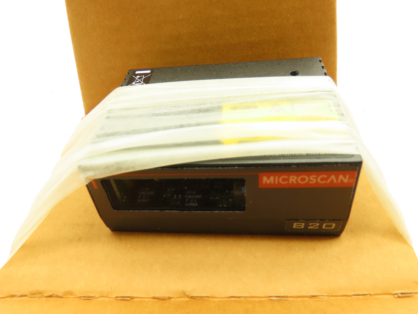 Microscan MS-820 Fixed Barcode Reader Scanner High Density FIS-0820-0002G