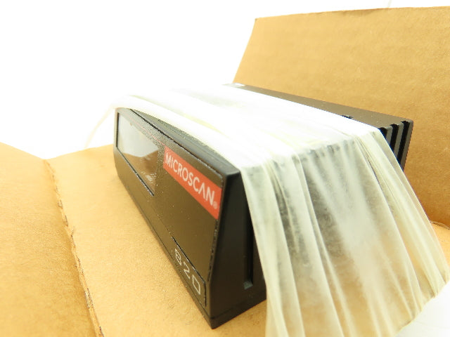 Microscan MS-820 Fixed Barcode Reader Scanner High Density FIS-0820-0002G