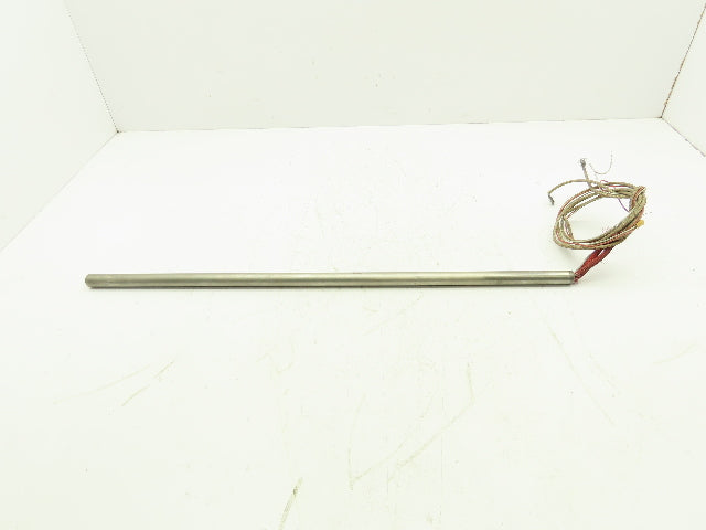 DME Watlow HCTC-05-22 Thermocouple Cartridge Firerod Tube Heater 240V 2930W 22"