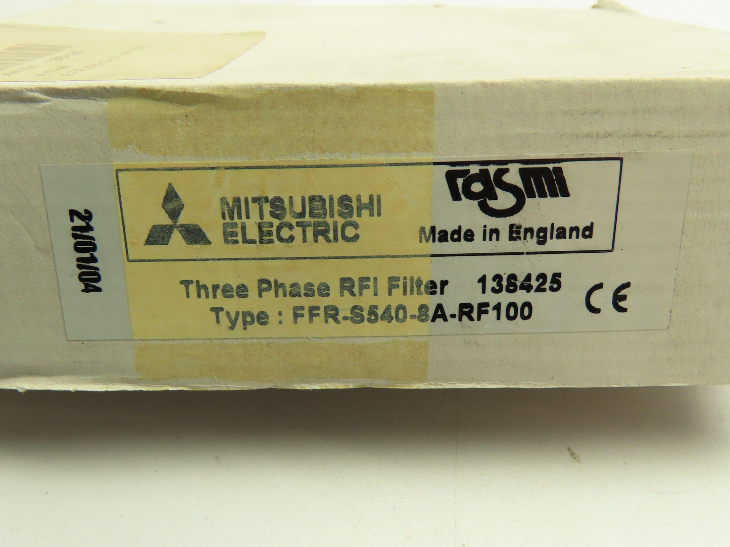 Mitsubishi FFR-S540-8A-RF100 Three-Phase RFI Line Filter 480 VAC
