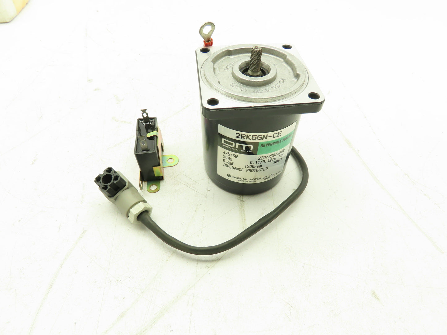 Oriental Motor 2RK5GK-CE Reversible Motor 220/230/240V 1200 RPM