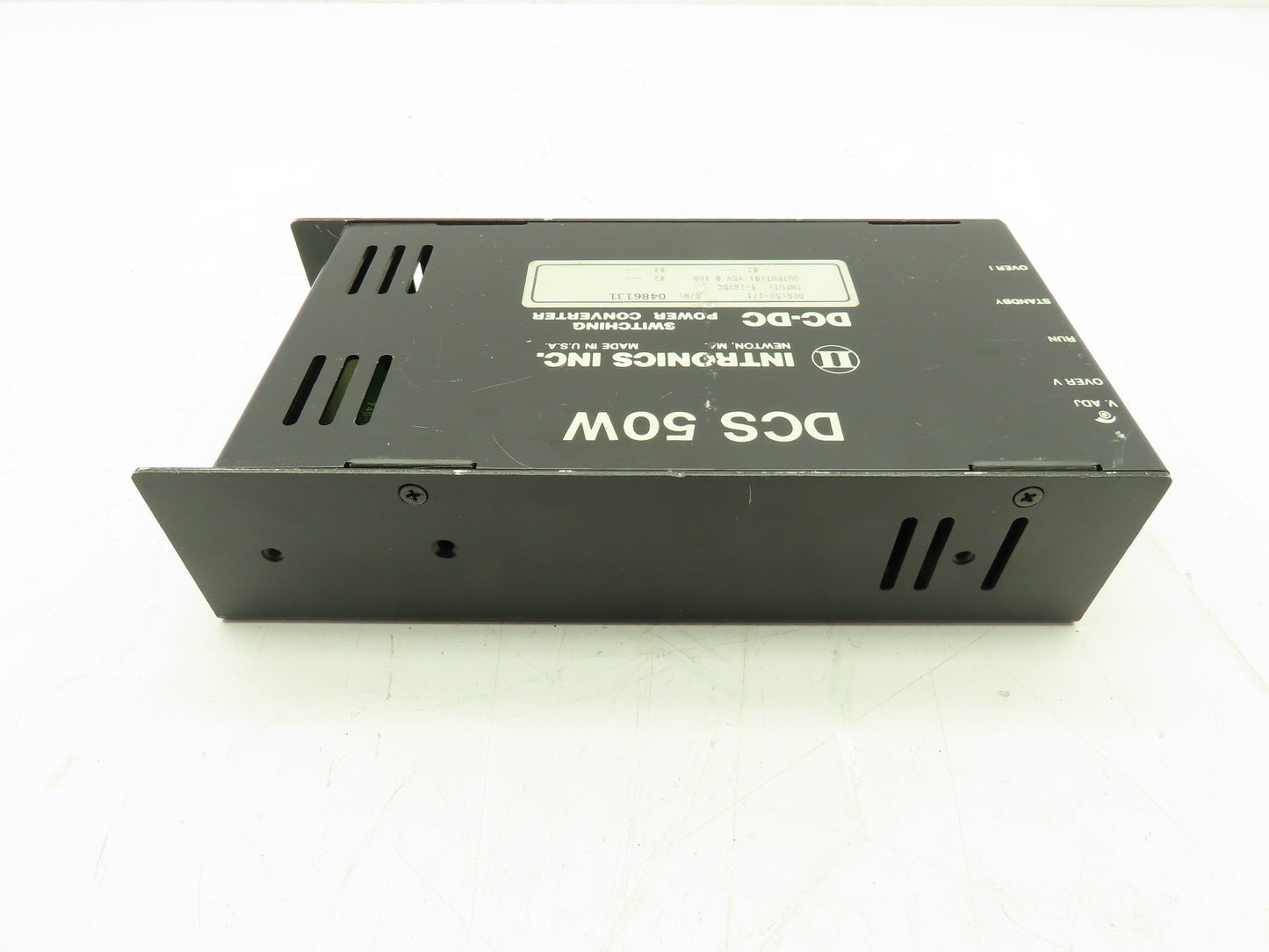Intronics DCS-50W-1/1 DC-DC Switching Power Converter 9-18 VDC 12Pt