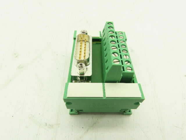 Phoenix Contact UM 45-D15SUB/S Terminal Block Interface Module Connector 15-Pos