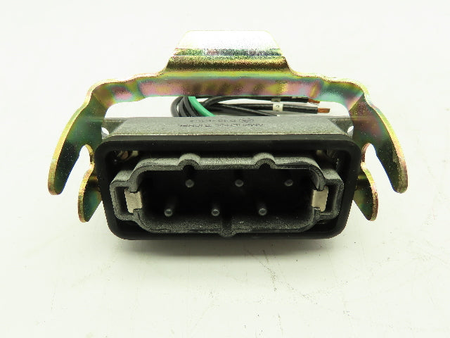 DME PICH-23-G Mold High Power Input Connector 2/3 Zone 6-Pin Amphenol Plug 380V