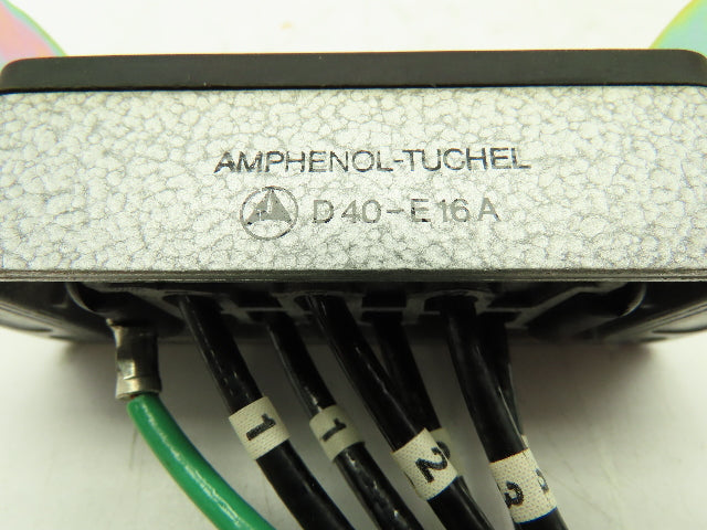 DME PICH-23-G Mold High Power Input Connector 2/3 Zone 6-Pin Amphenol Plug 380V