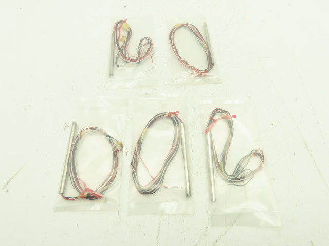 DME AFTC-214-2 Thermocouple Probe Cartridge Heater 240V 220W 3.75" LOT OF 5
