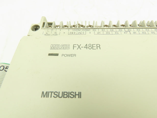 Mitsubishi FX-48ER Programmable Controller 48Pt Input/Output 24VDC
