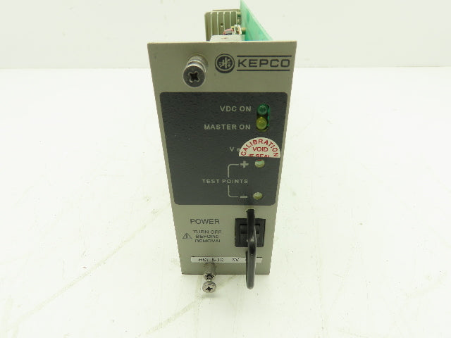 Kepco HSF 5-10 Power Supply Plug-In 50W 5V 10A Output 120/240V Input