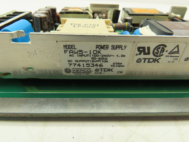 Kepco HSF 5-10 Power Supply Plug-In 50W 5V 10A Output 120/240V Input