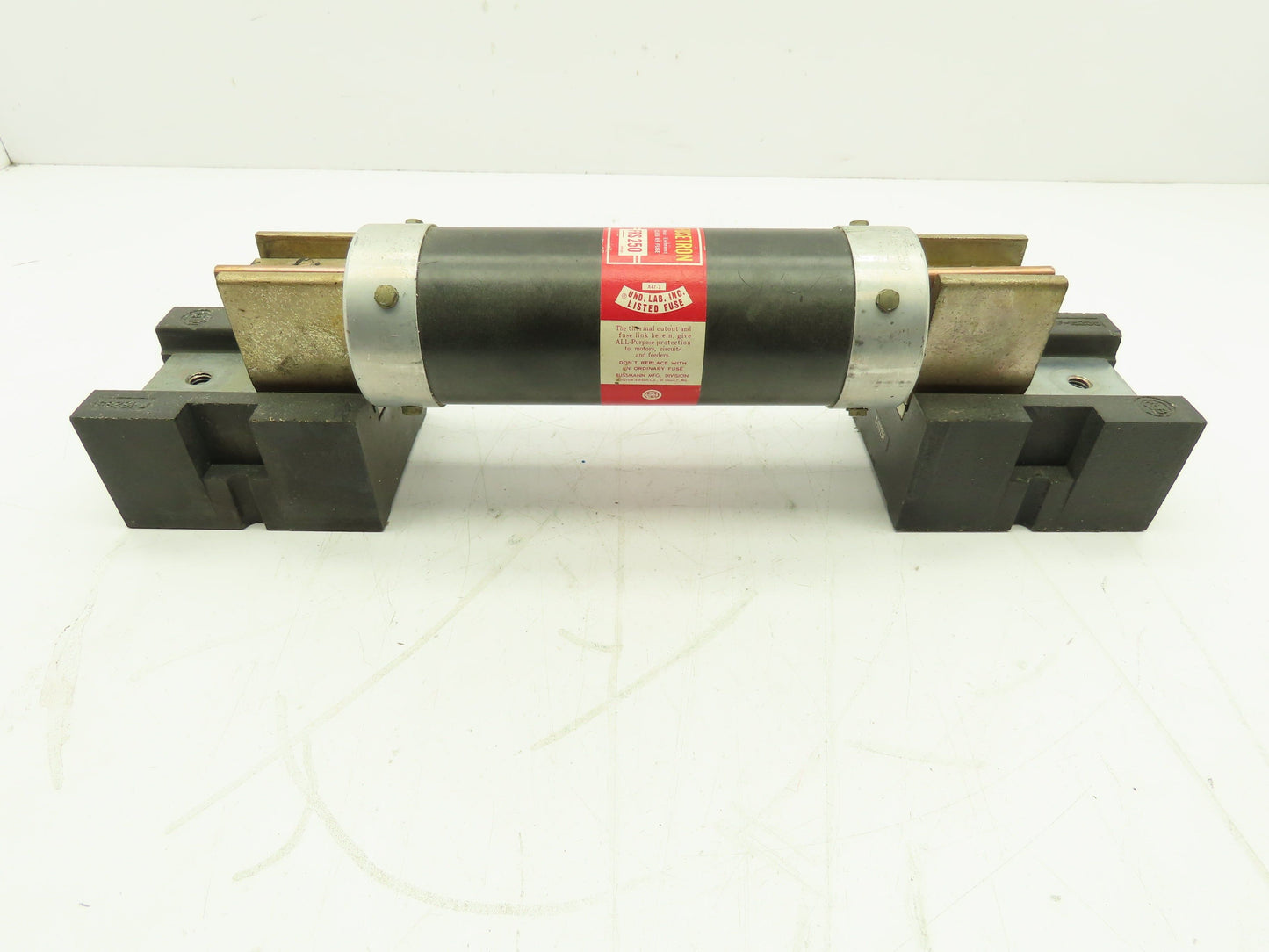 Allen-Bradley F-15235 Fuse Block w/FRS 250 Amp Class K Fuse 1-Pole 600V Fusetron