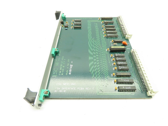 ESC Mfg 01-101-001 FSM Interface PCB PCBA Slot Card Circuit Board Rev E