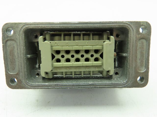 DME MTC-5-G Mold Thermocouple Connector 5-Zone 10-Pin 10A Amphenol Plug C146