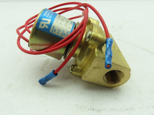 Skinner Honeywell LC2LA4150 Solenoid Valve 5-150 PSI 3/8" NPT