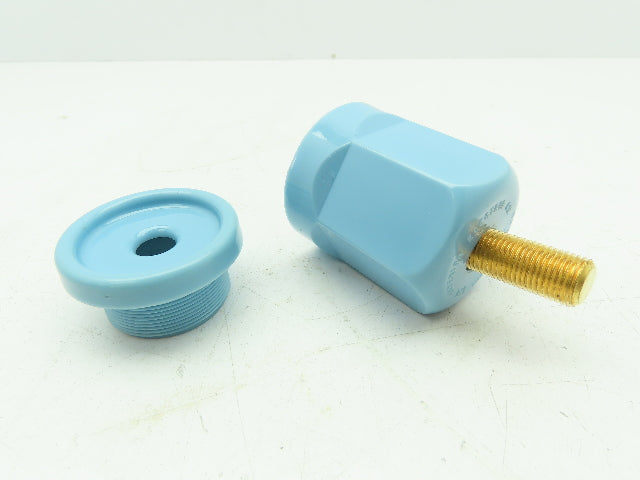 Supercon RS250GBL Connector Plug Panel Mount Socket 1-Pole 250A 600V LOT OF 3