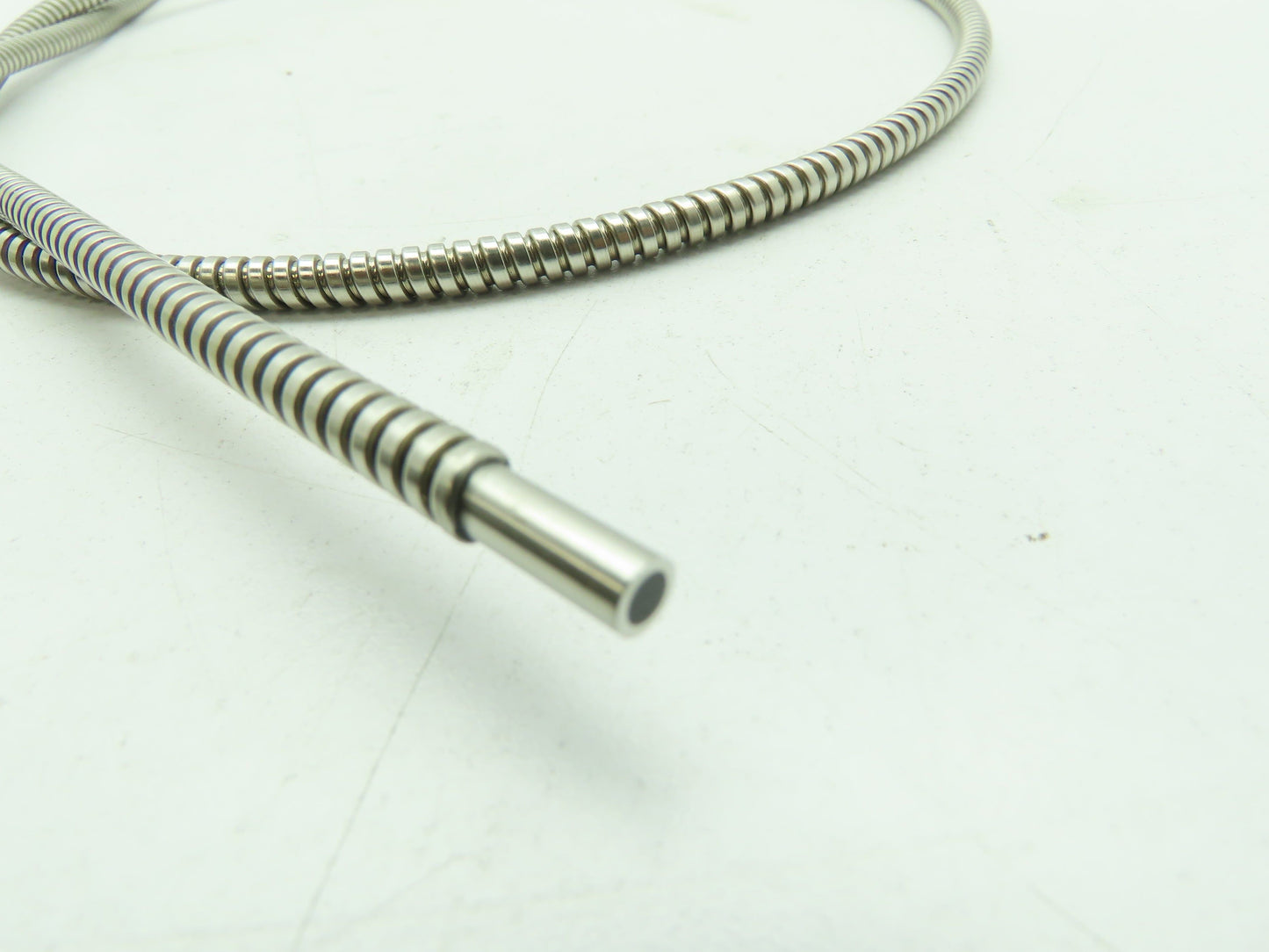Dolan Jenner BXL848 Glass Fiber Optic Cable Light Guide 90deg Tip 48" Stainless