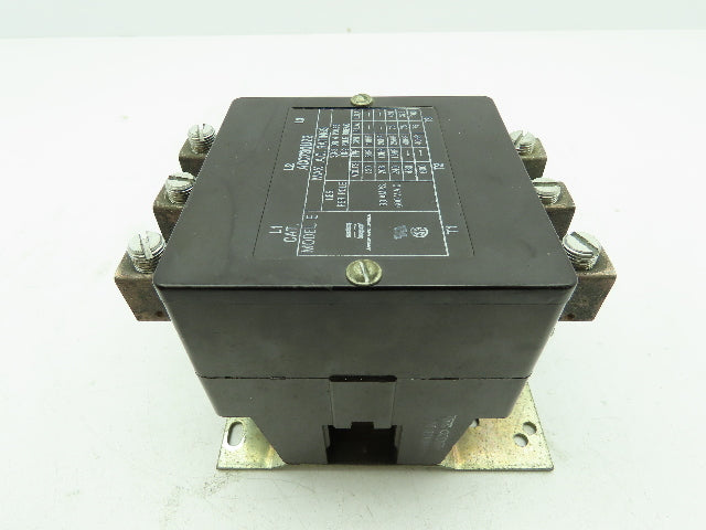 Arrow Hart ACC730U22 Contactor 3-Pole 93A 115V Coil Model E