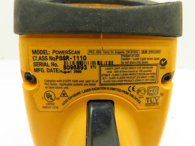 Powerscan PSC PSSR-1110 Handheld Barcode Scanner