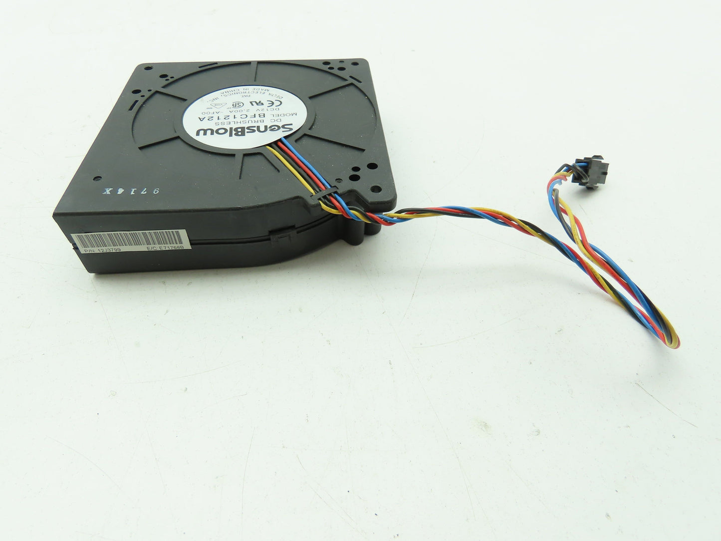 Delta SensBlow BFC1212A Server Blower Fan 12V DC Brushless 120x120x32mm LOT OF 2