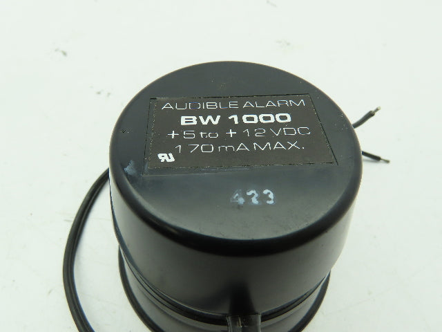 Audible Alarm BW 1000 Signal Horn 5-12VDC LOT OF 2