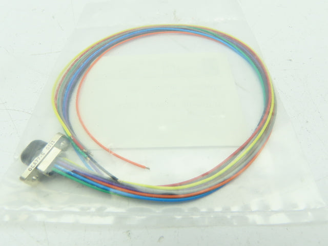 Glenair MWDM2L-9P-6K7-12B Cable Assembly D-Sub Connector 9-Pin 26AWG