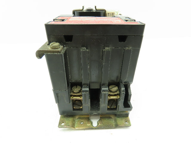 Square D 8903 SMG10 Lighting Contactor 2-Pole 30 Amp 120V Coil Ser A Open