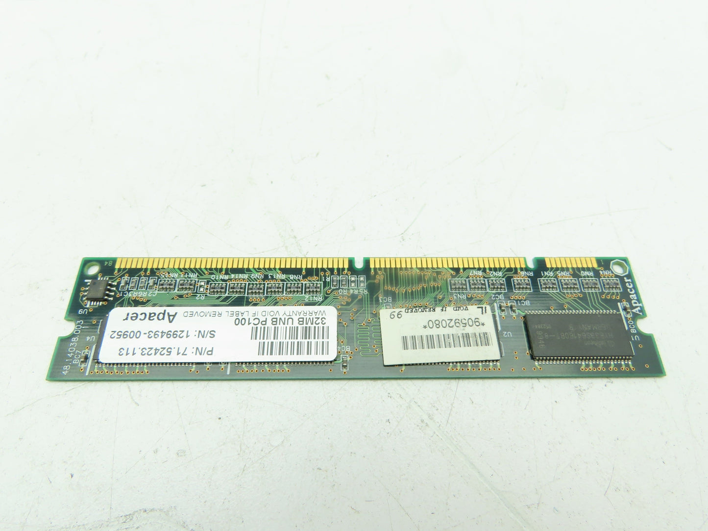 Apacer 71.52423.113 Processor Card Board Memory RAM 32MB PC100